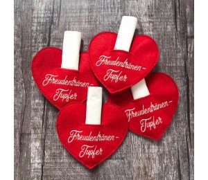 Stickdatei - Freudentränen-Tupfer Hülle ITH